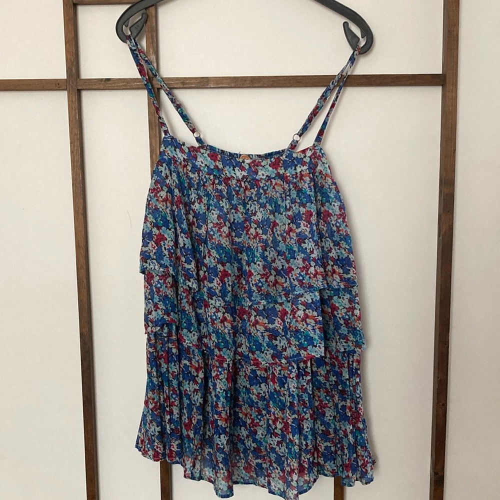 Free People flouncy mini dress